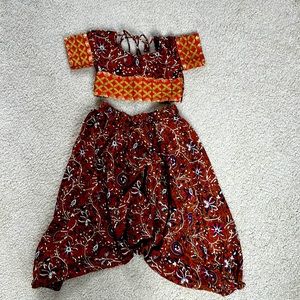 Little Moon handmade 2 Piece outfit size 2T